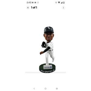 Ken Griffey Jr. Chicago White Sox Sunday Collector’s Bobblehead SGA 2025